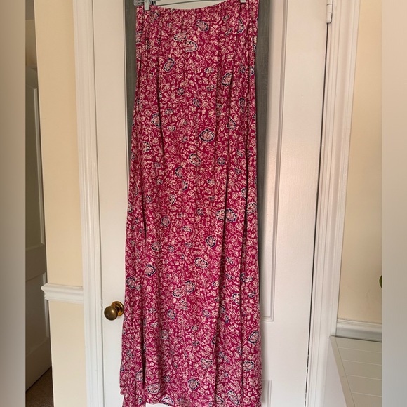 Natalie Martin Astrid Floral Print Silk  Maxi Dress Whimsical Romantic Feminine - Picture 6 of 11